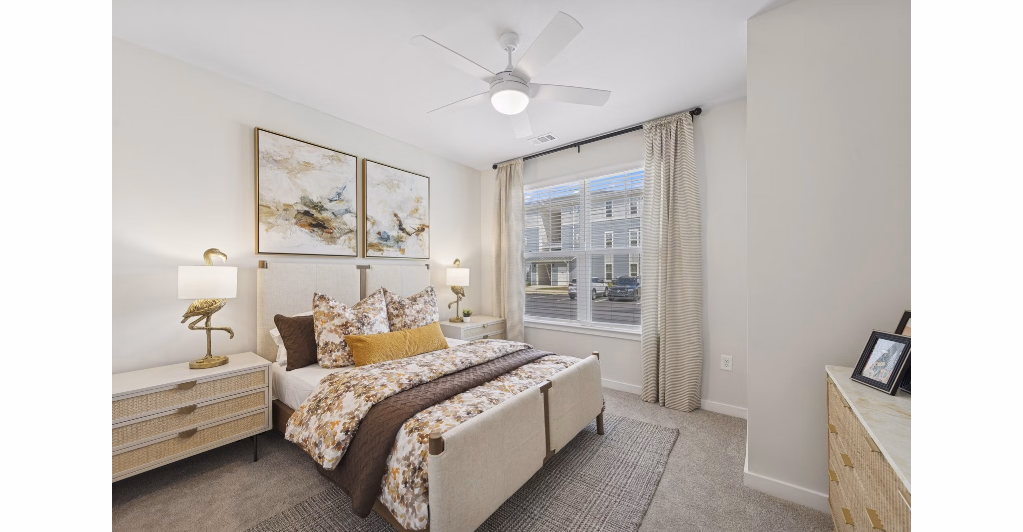 bedroom at Ascend Brunswick Village Apartments
