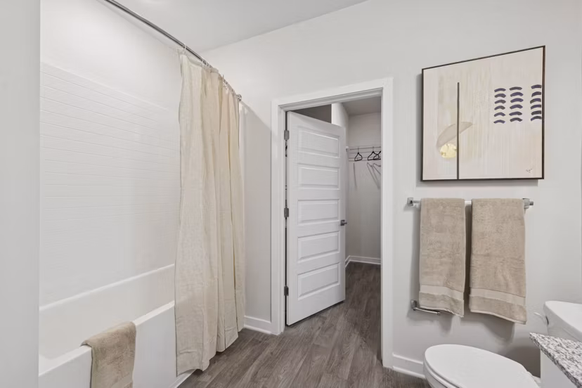 bathroom at Ascend Brunswick Village Apartments