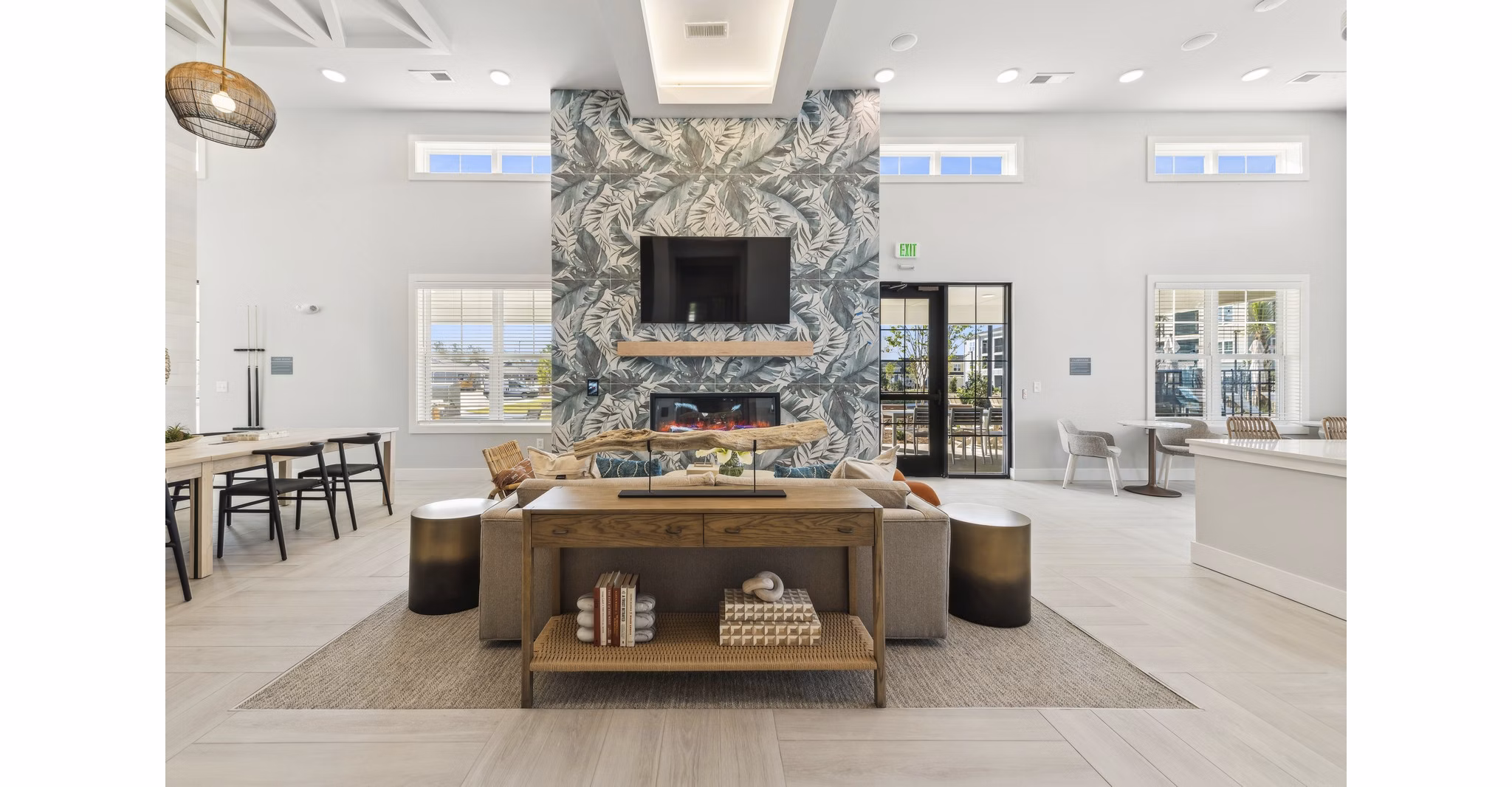 clubhouse at Ascend Brunswick Village Apartments