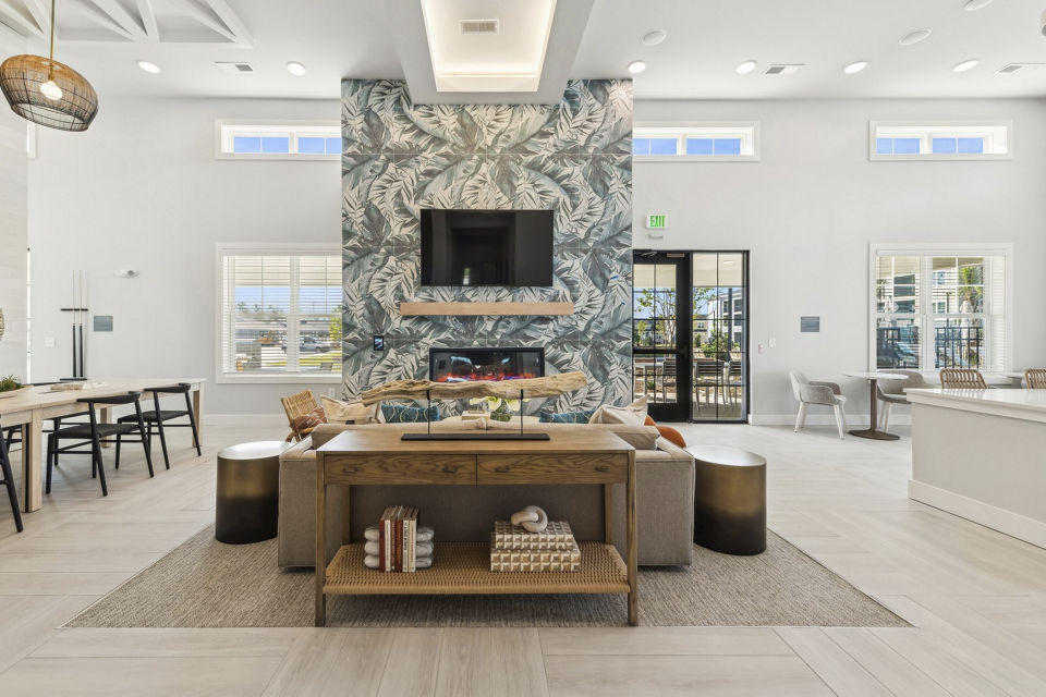 clubhouse at Ascend Brunswick Village Apartments