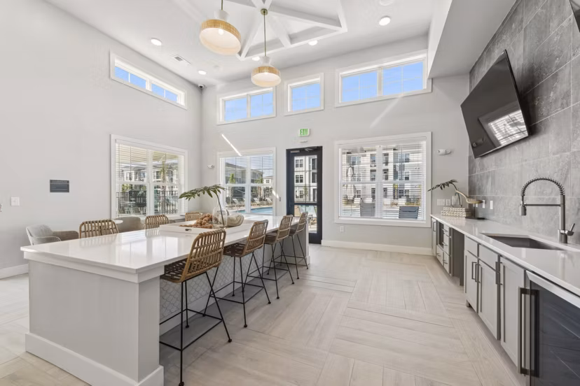 clubhouse at Ascend Brunswick Village Apartments
