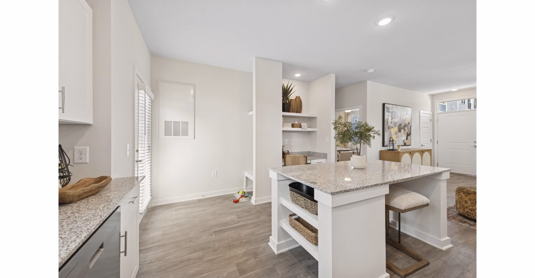 kitchen at Ascend Brunswick Village Apartments