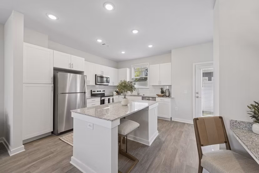 kitchen at Ascend Brunswick Village Apartments