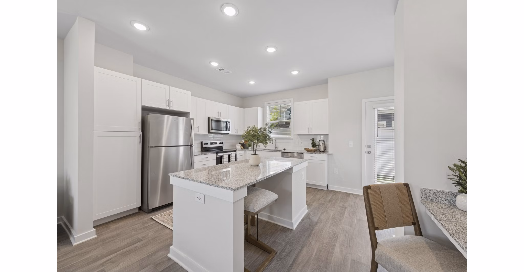 kitchen at Ascend Brunswick Village Apartments
