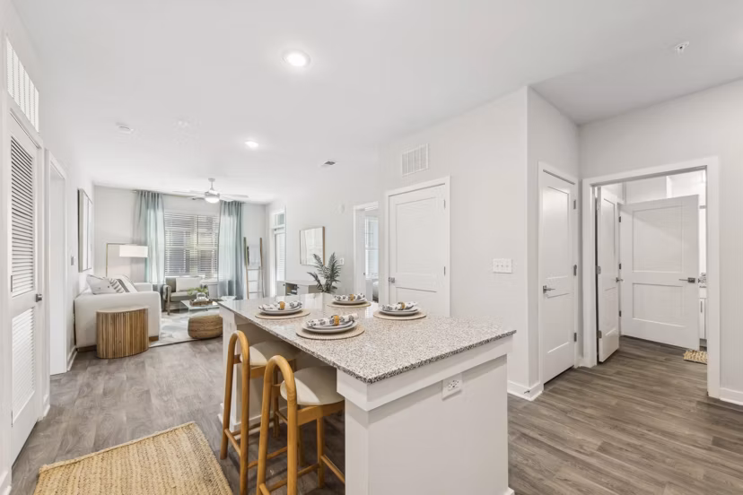 kitchen at Ascend Brunswick Village Apartments