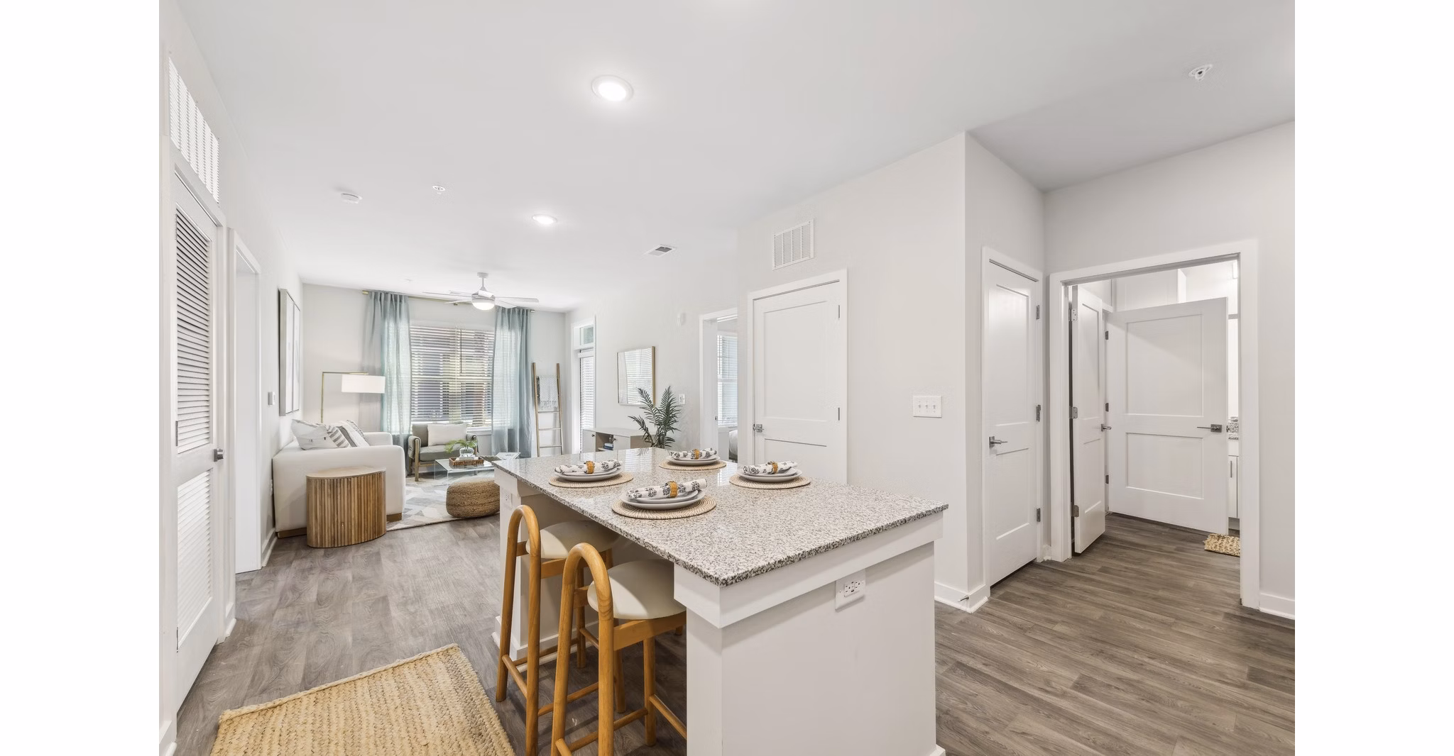 kitchen at Ascend Brunswick Village Apartments