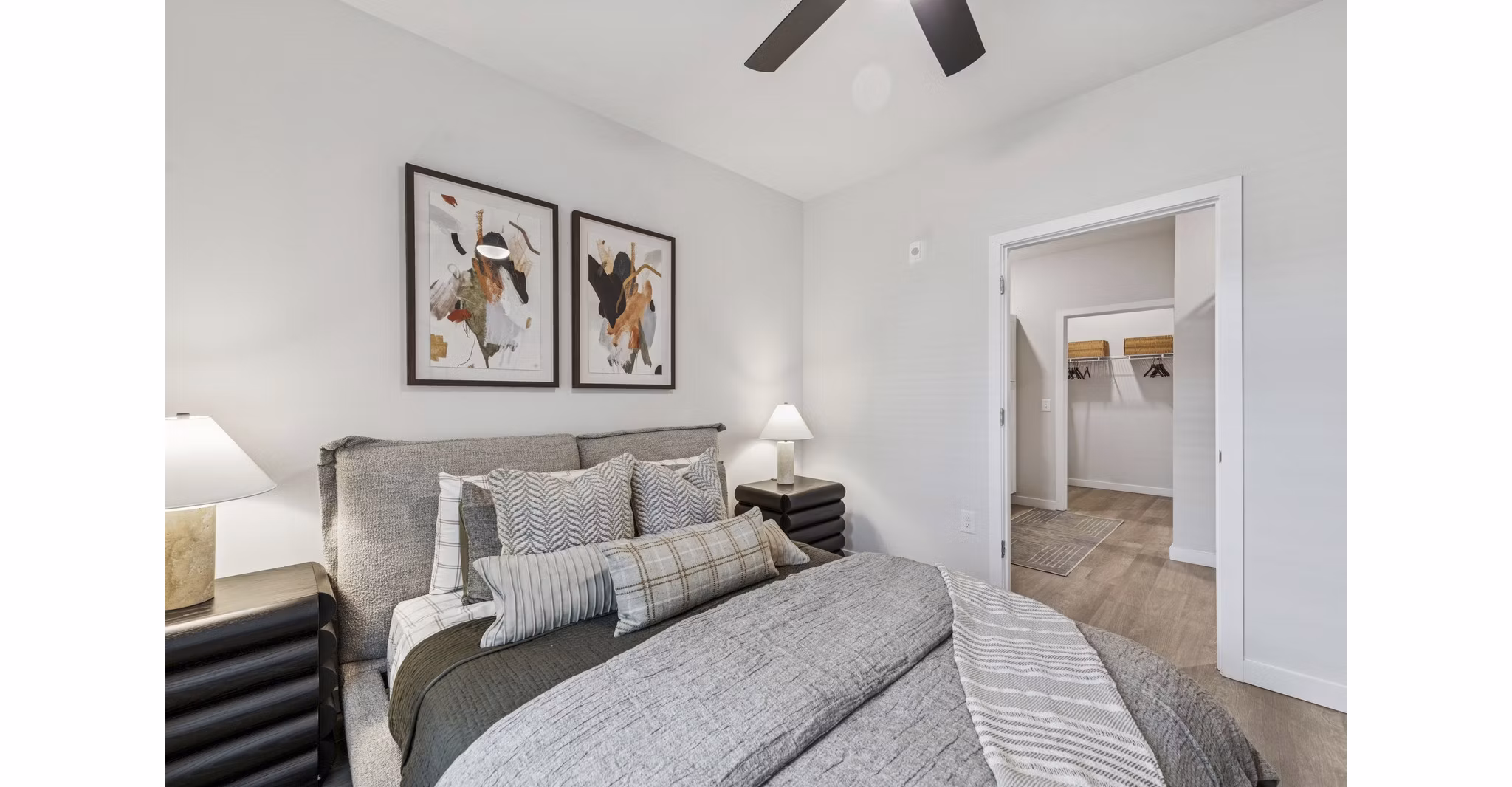 bedroom at Ascend Morganton Park Apartments