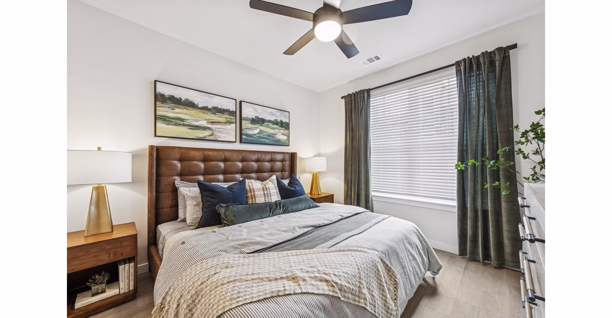 bedroom at Ascend Morganton Park Apartments