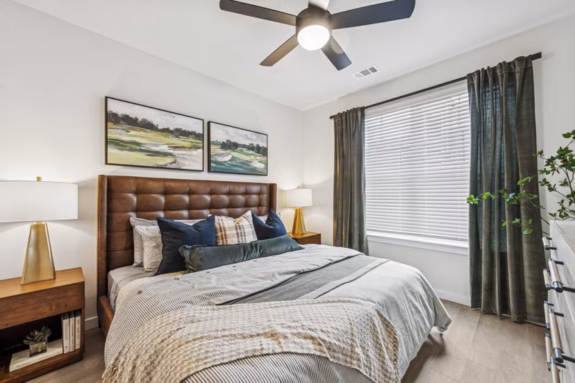 bedroom at Ascend Morganton Park Apartments