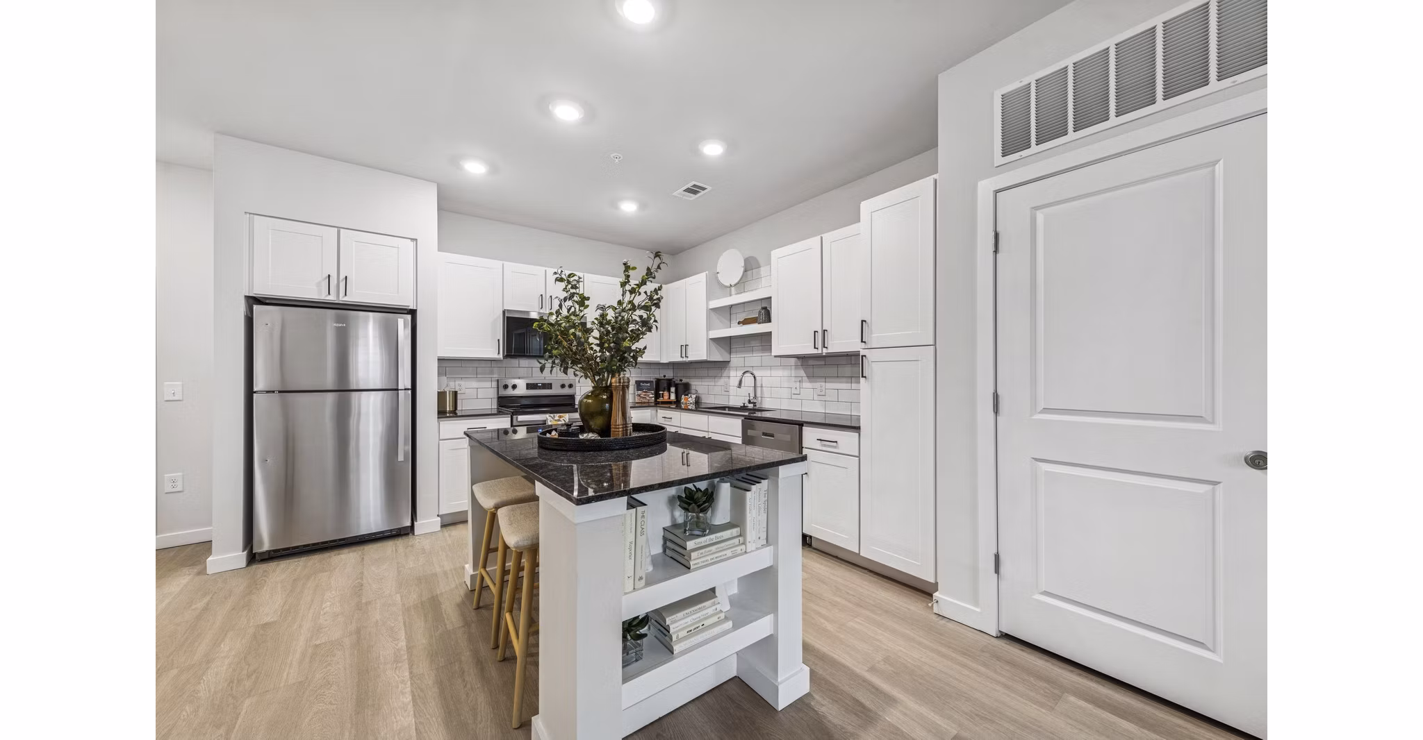 kitchen at Ascend Morganton Park Apartments