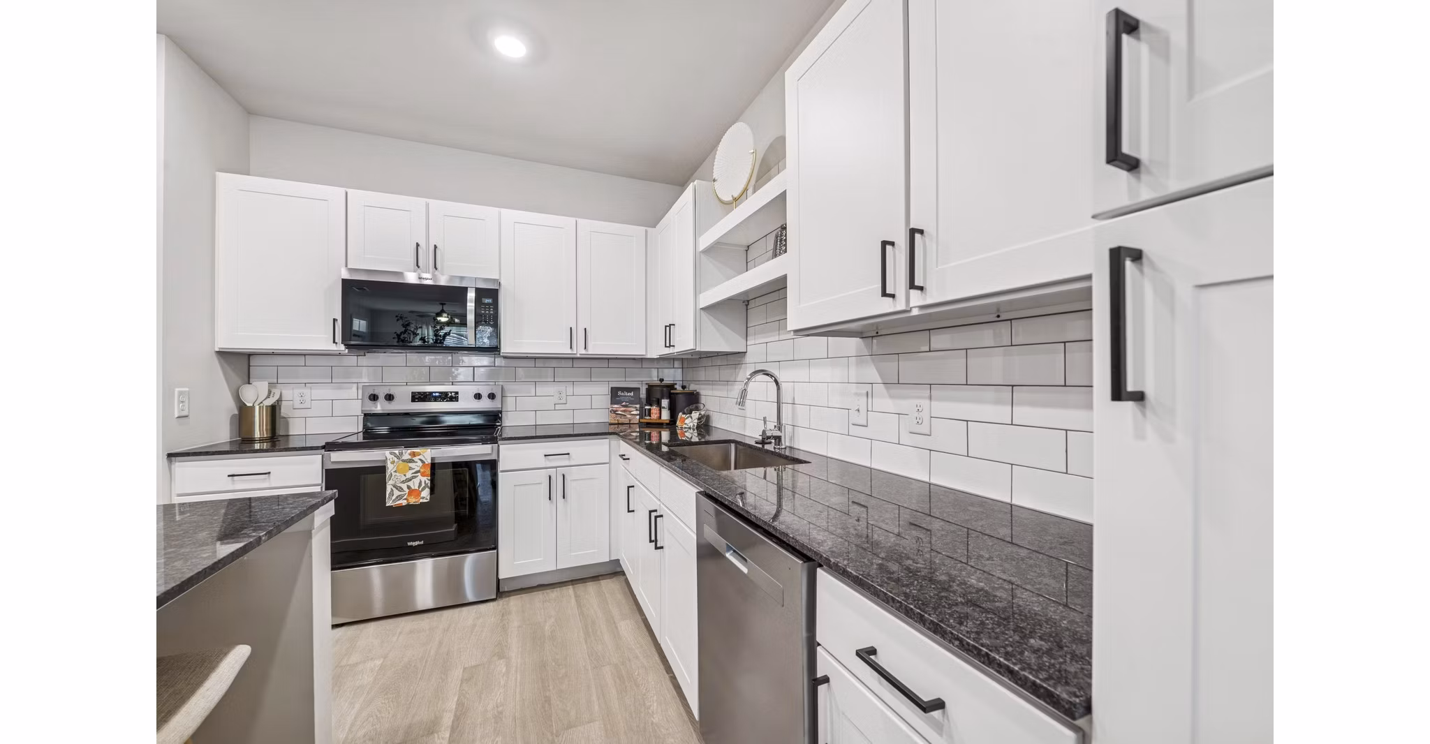 kitchen at Ascend Morganton Park Apartments