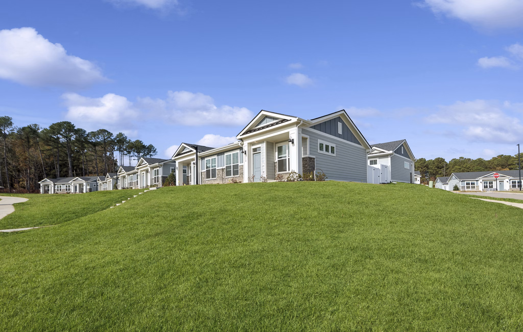 building/exterior at Cottages at Brightleaf Apartment Homes