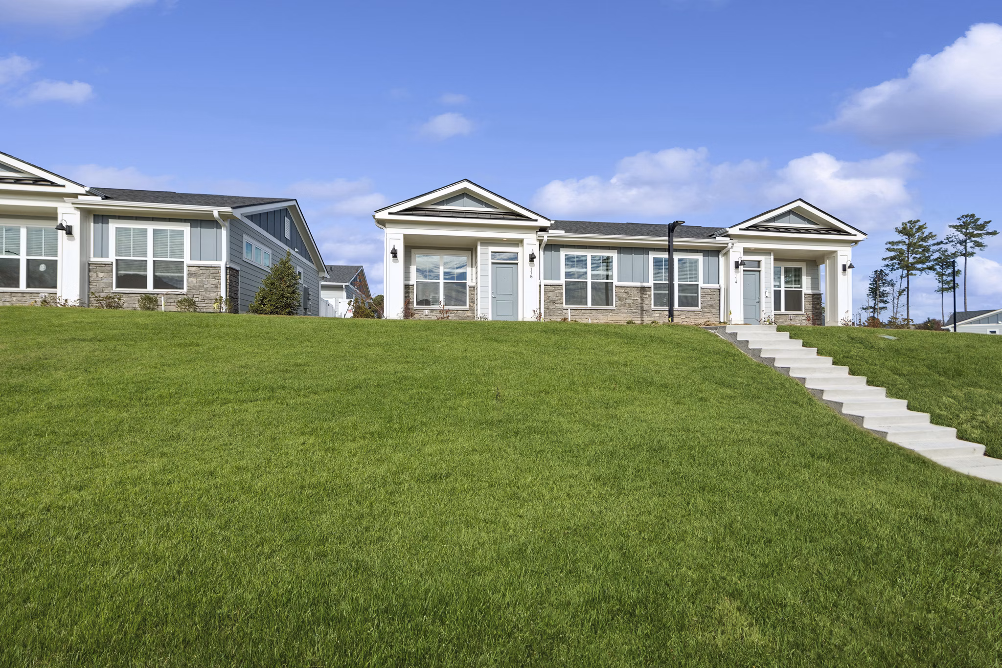 building/exterior at Cottages at Brightleaf Apartment Homes