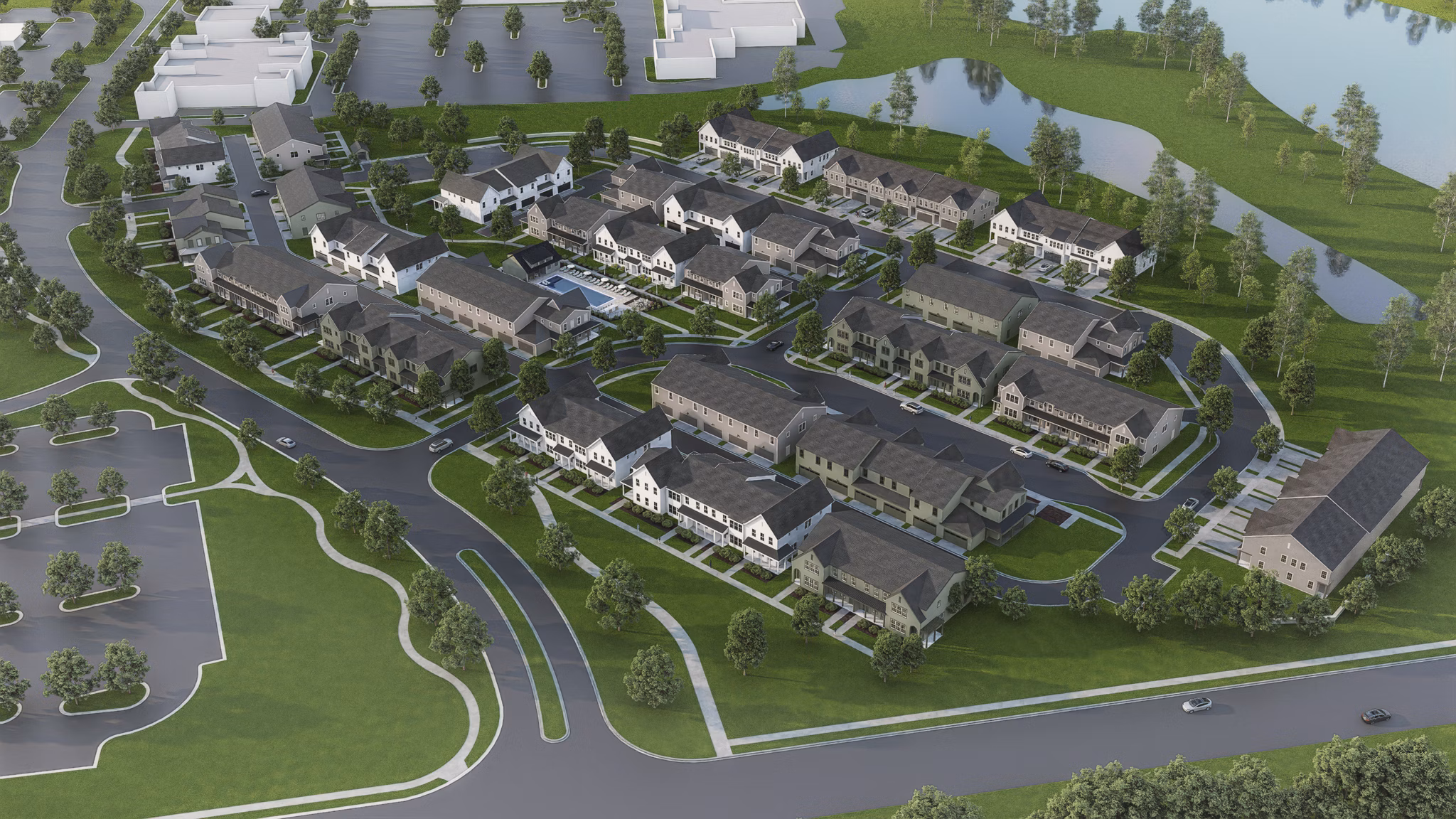 view at Harmon Jefferson Village Apartments