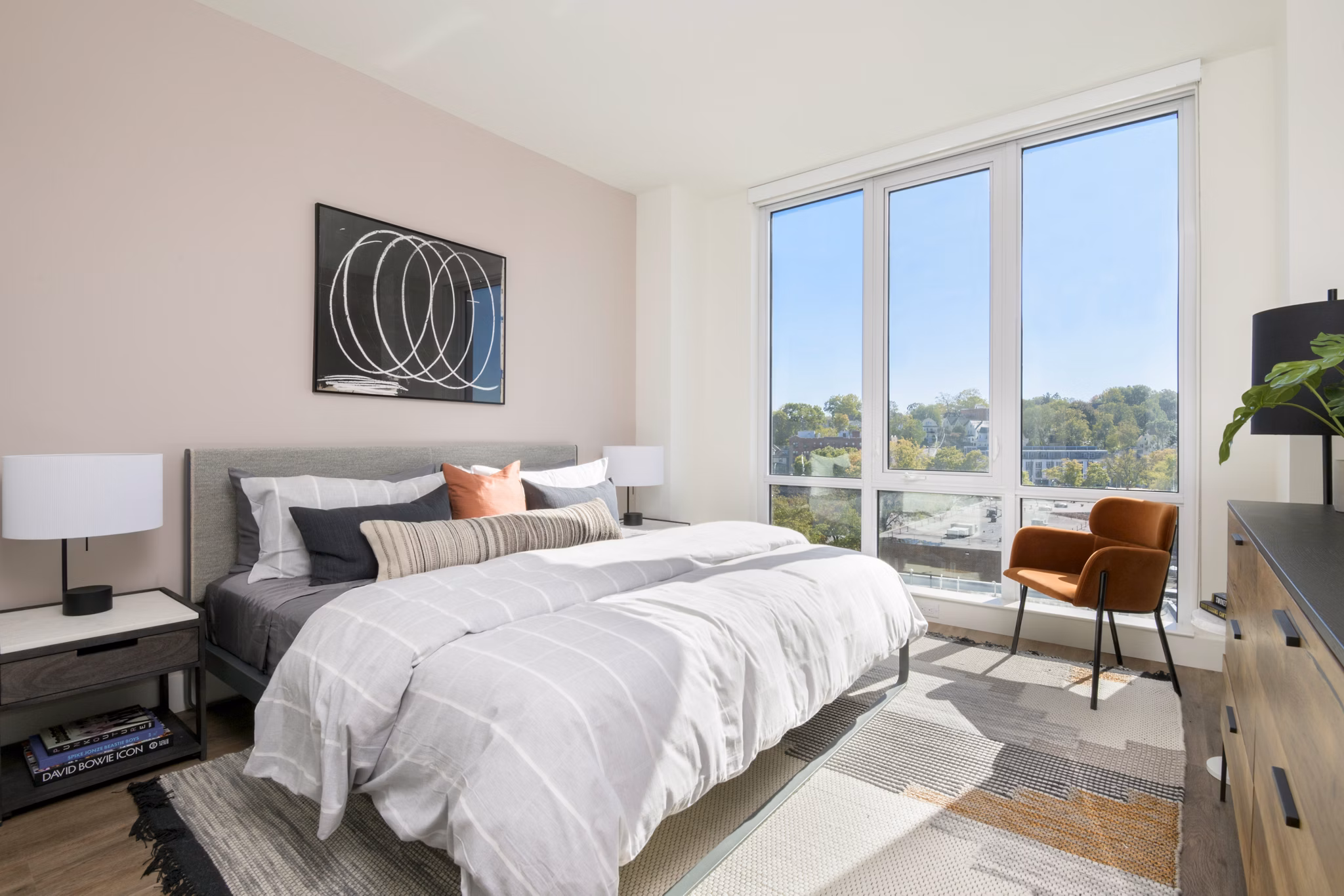 bedroom at Continuum 55 Apartments