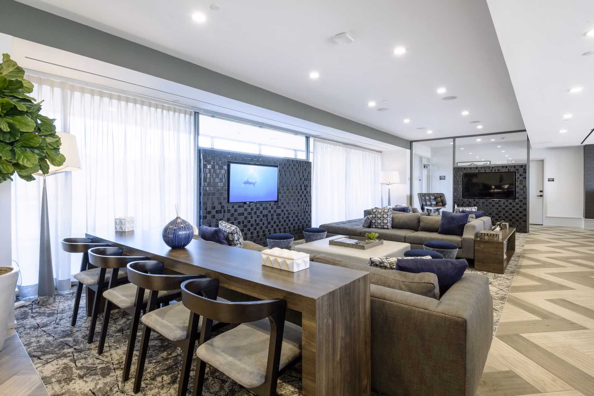 clubhouse at Continuum 55 Apartments