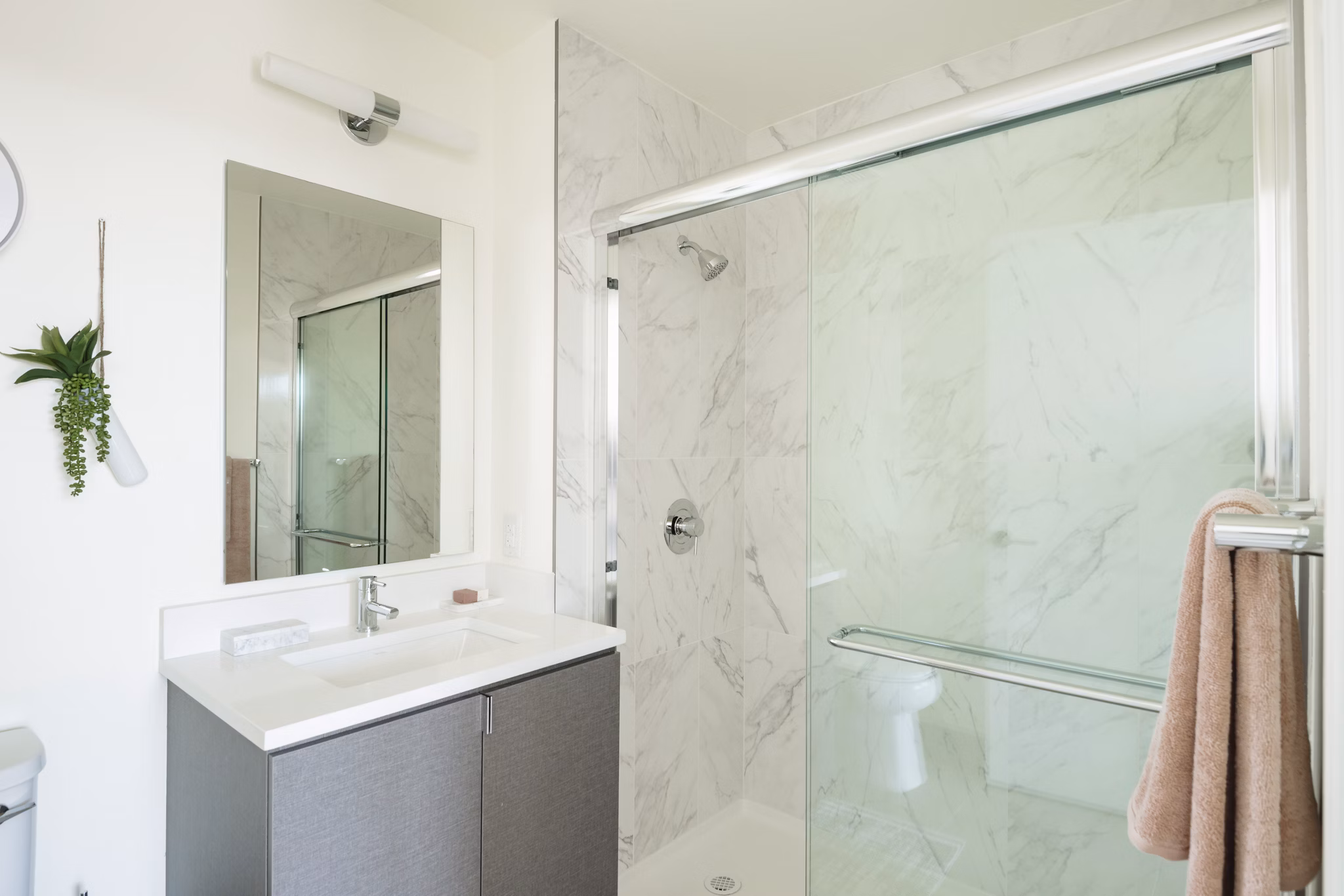 bathroom at Continuum 57 Apartments