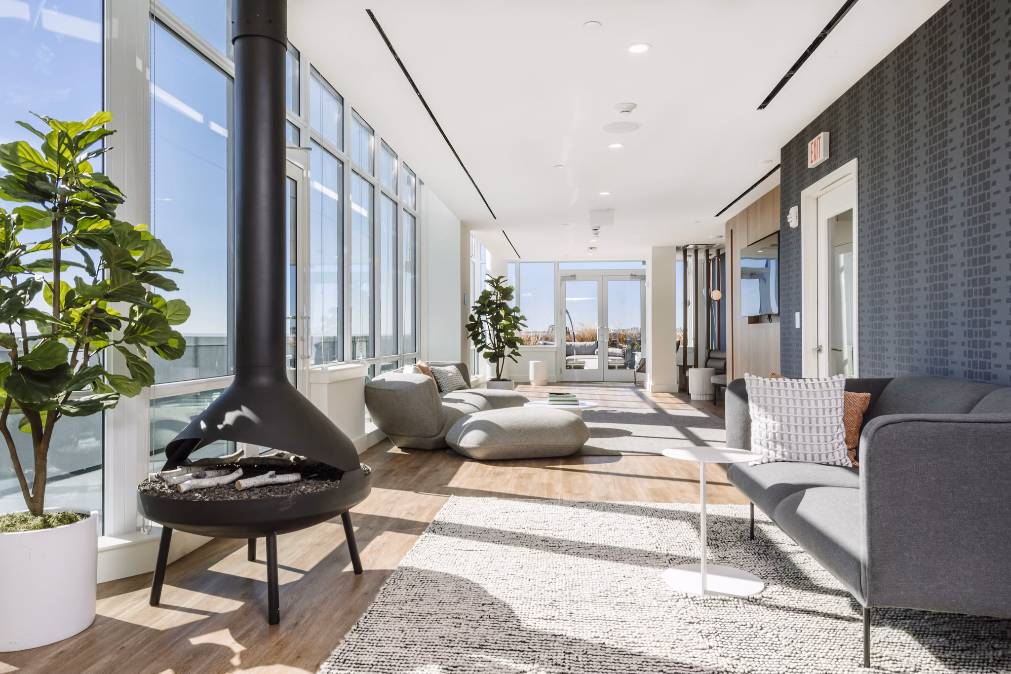 clubhouse at Continuum 57 Apartments