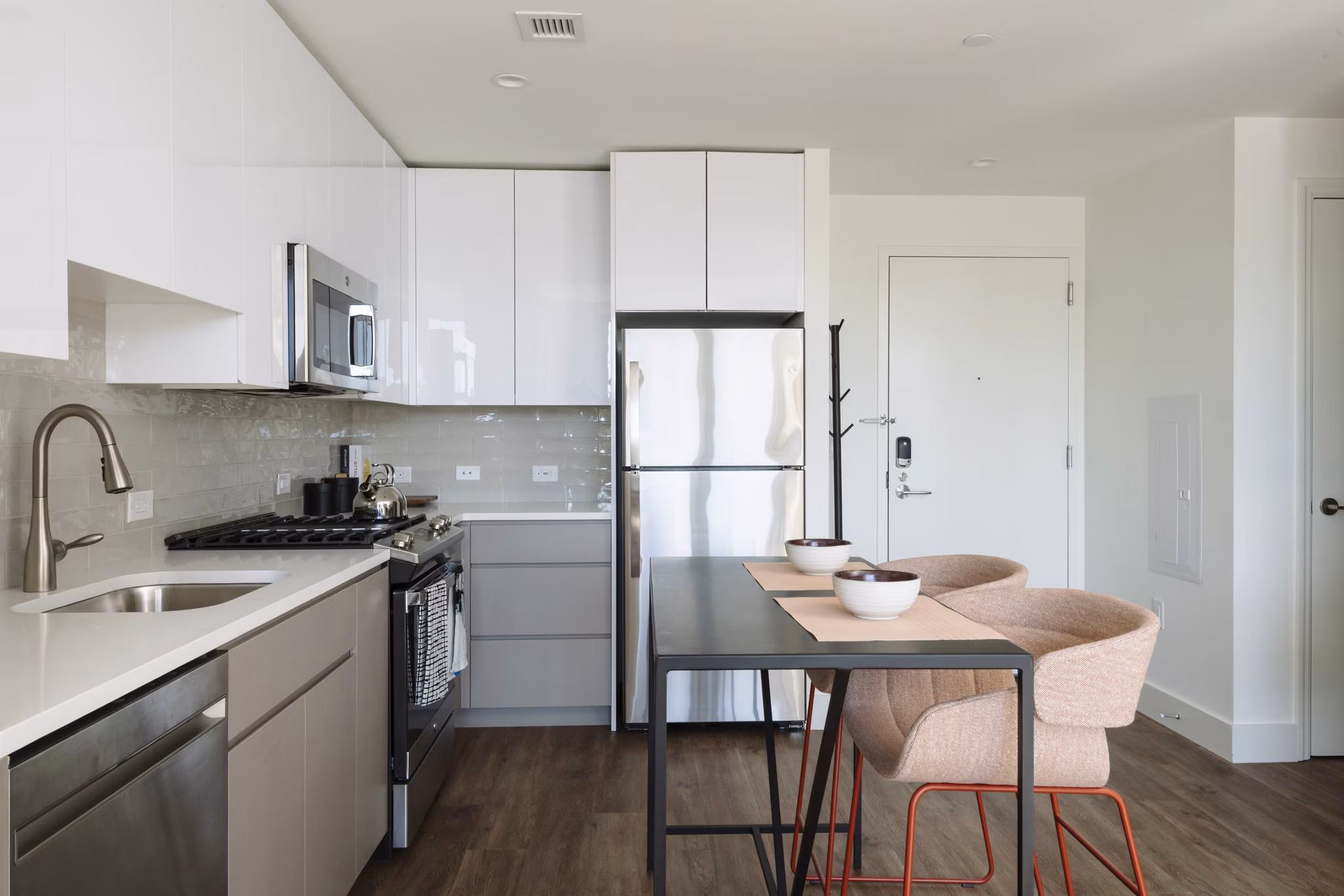kitchen at Continuum 57 Apartments