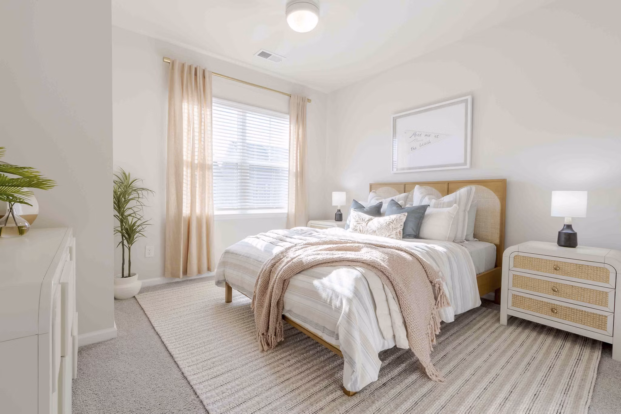 bedroom at Cottages at Ridgefield Apartments
