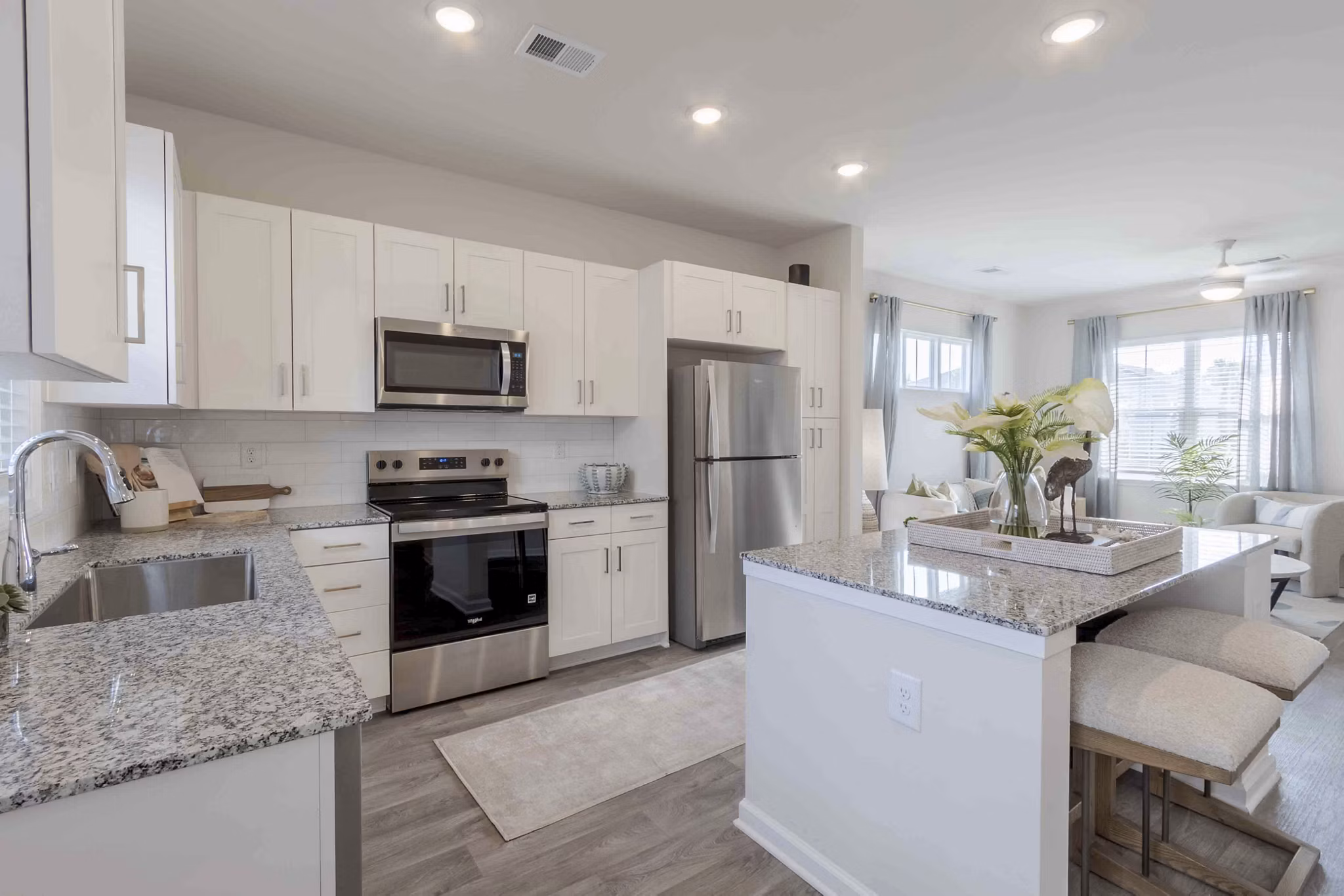 kitchen at Cottages at Ridgefield Apartments