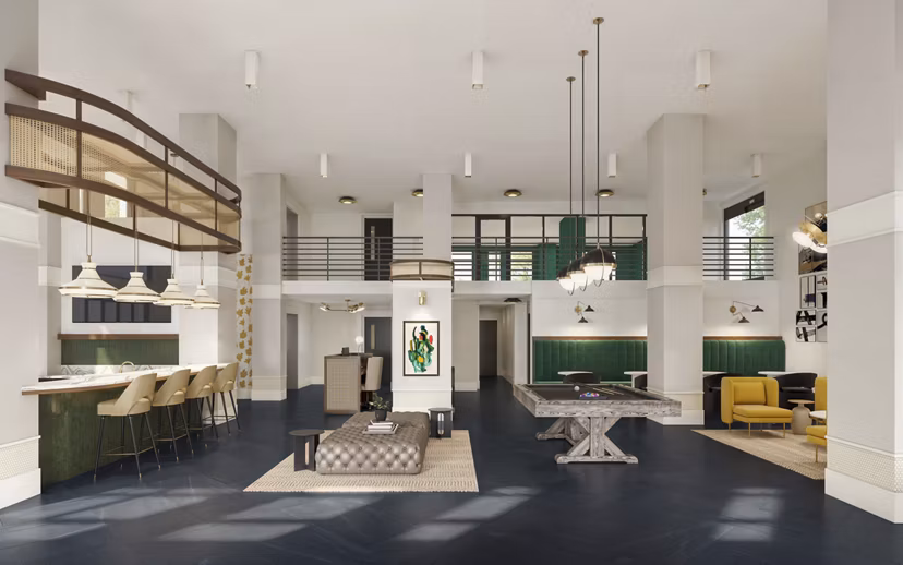 rendering at Encore at Brentwood Apartments