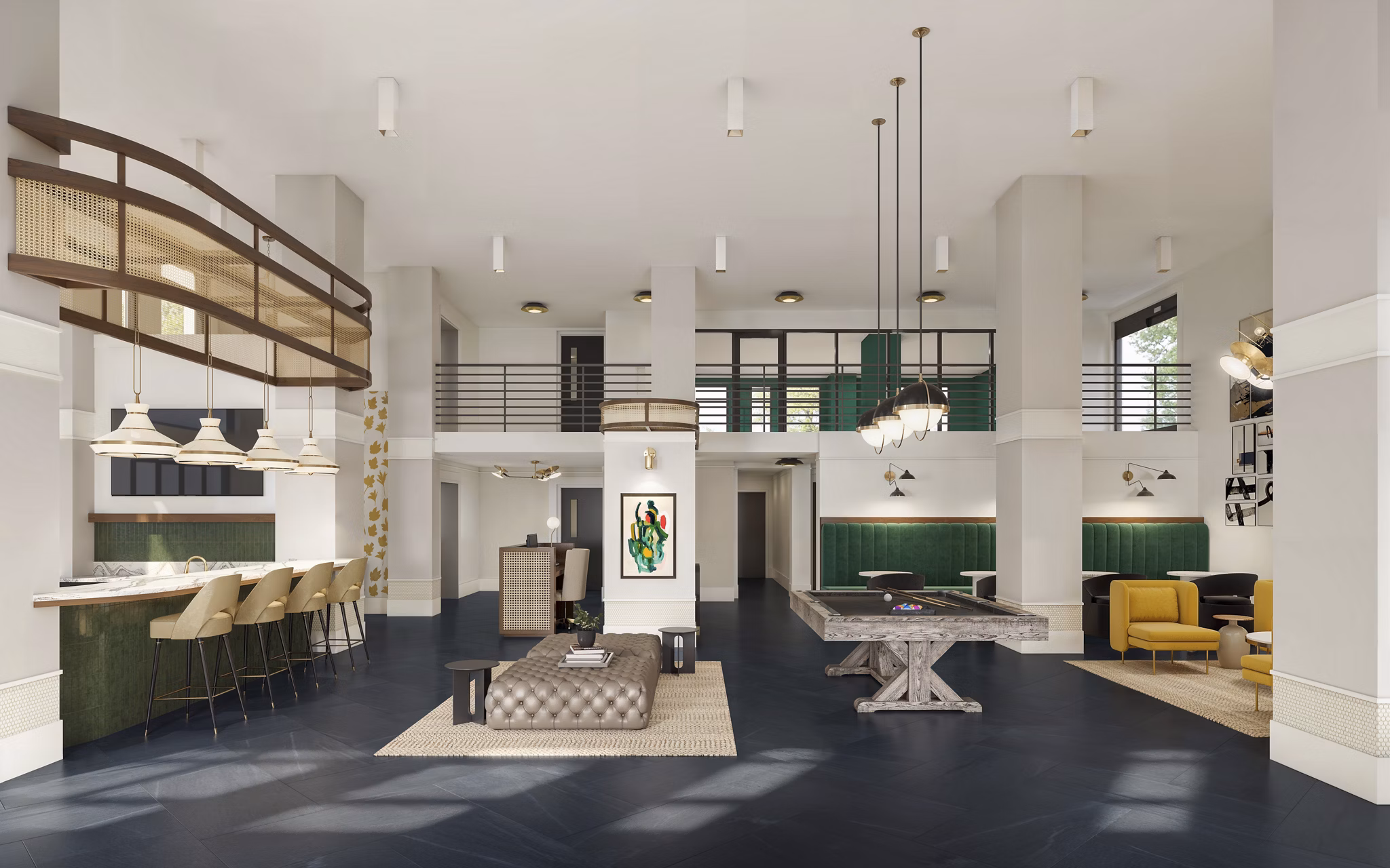 rendering at Encore at Brentwood Apartments