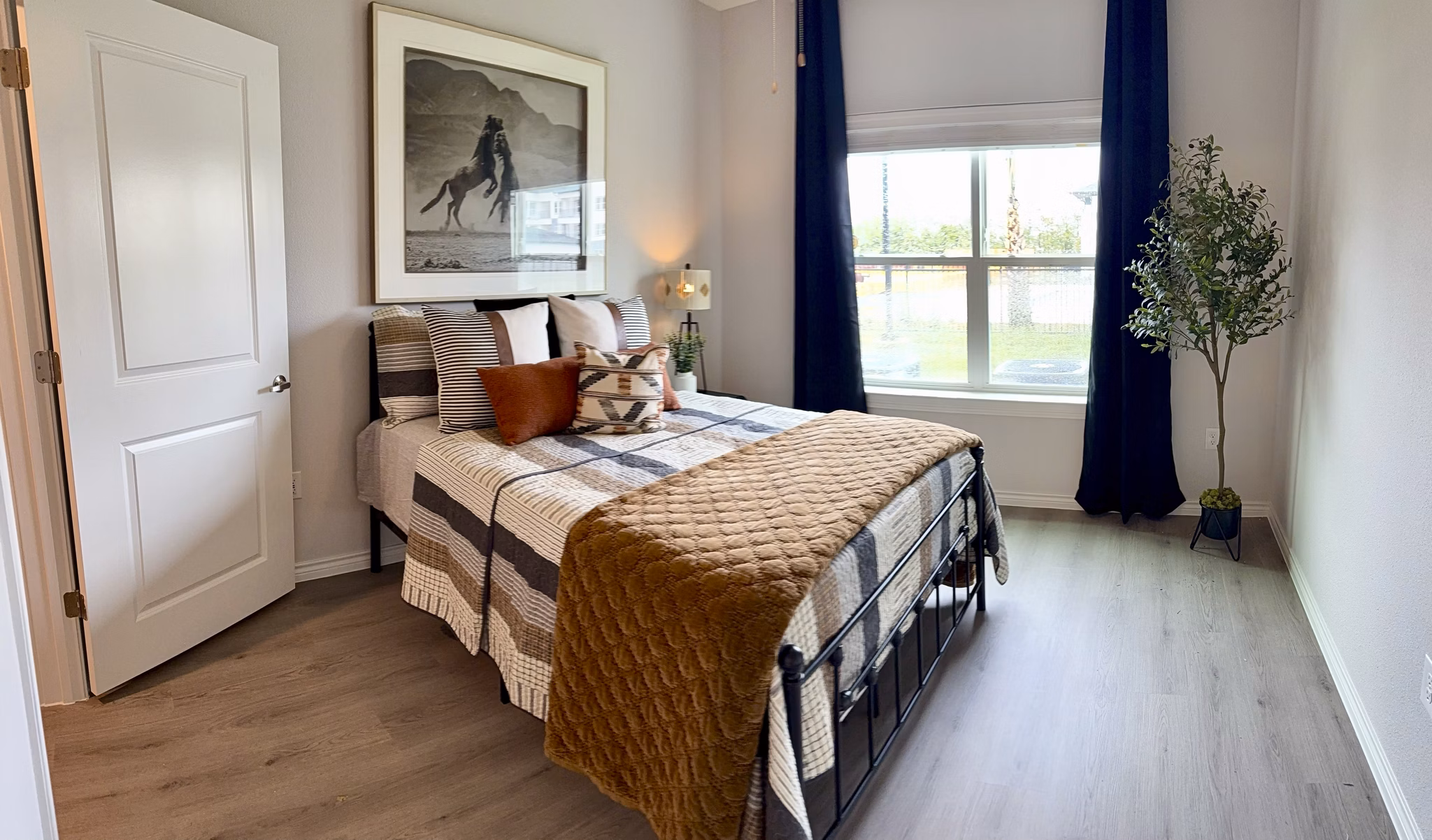 bedroom at Arbor Rose at Porter Apartments