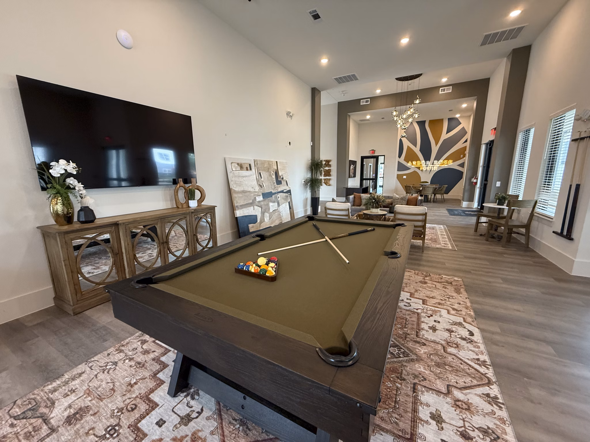 clubhouse at Arbor Rose at Porter Apartments