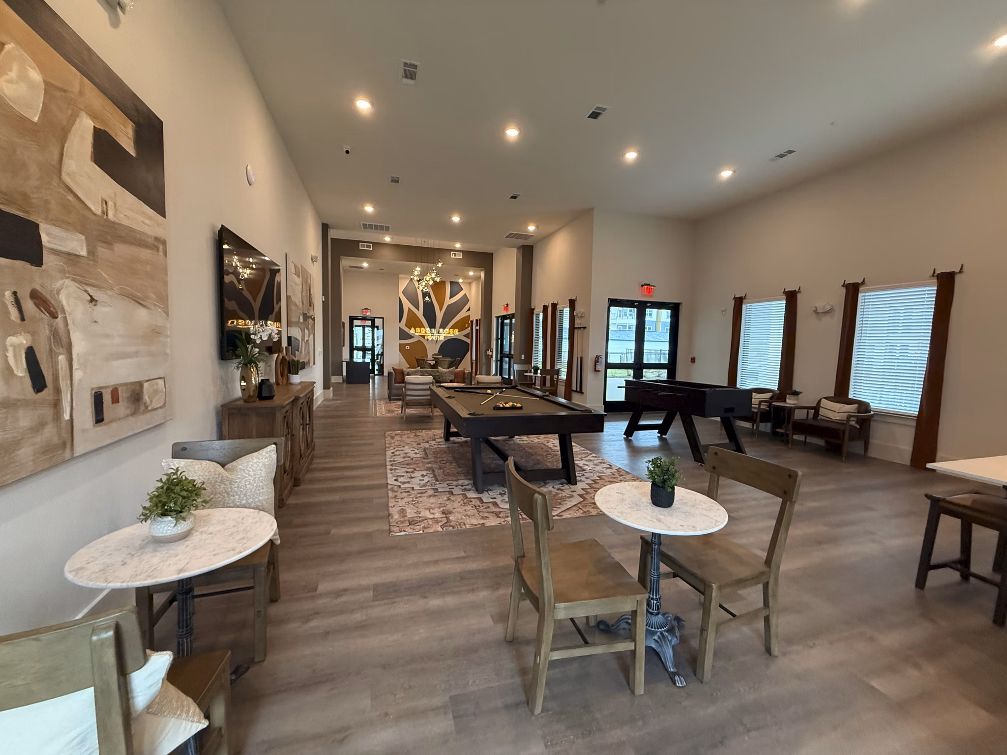 clubhouse at Arbor Rose at Porter Apartments
