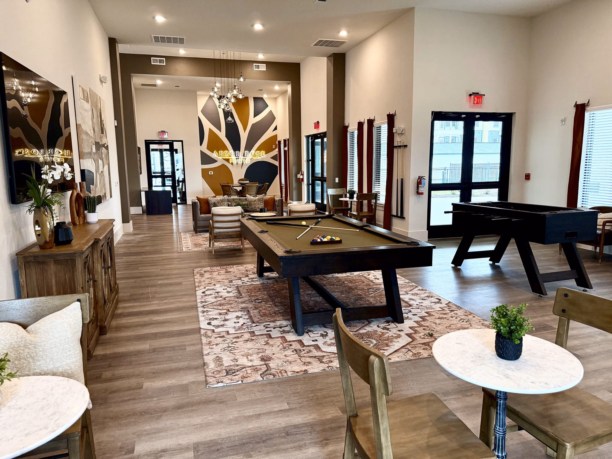 clubhouse at Arbor Rose at Porter Apartments
