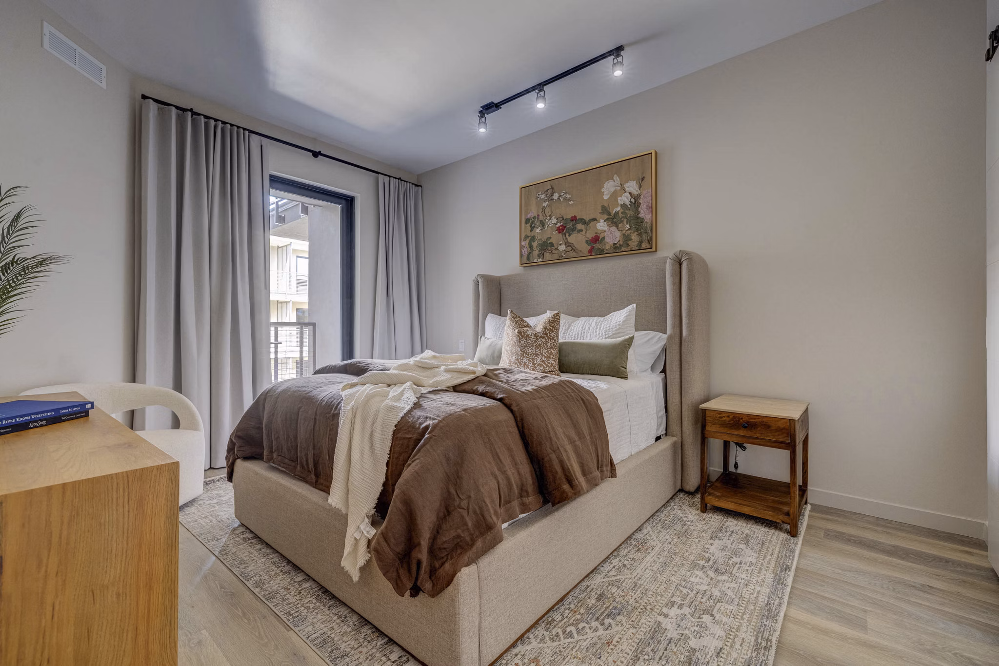 Bedroom at Sanctuary Apartments