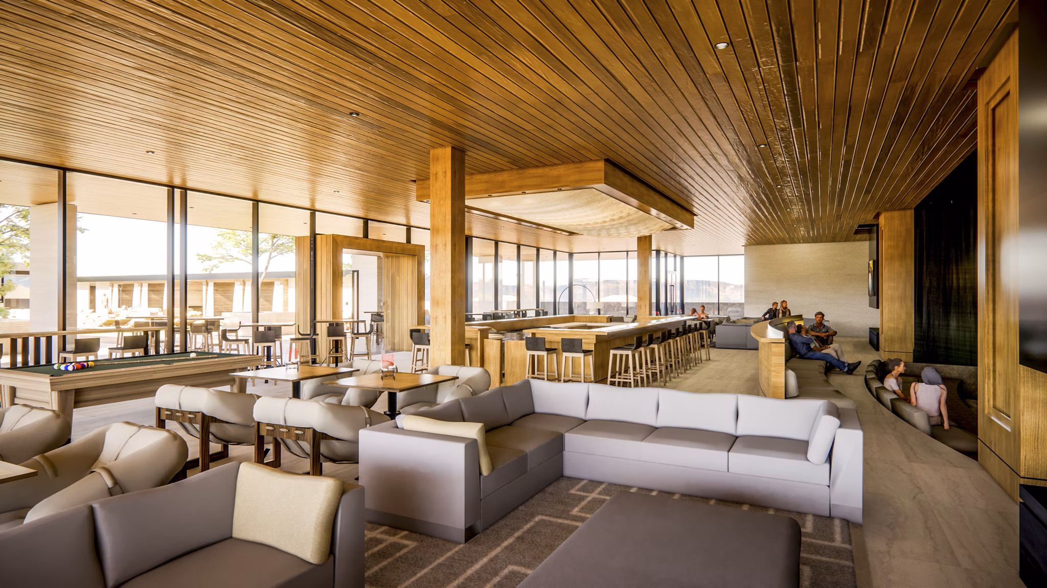 Clubhouse/Lobby at Sanctuary Apartments