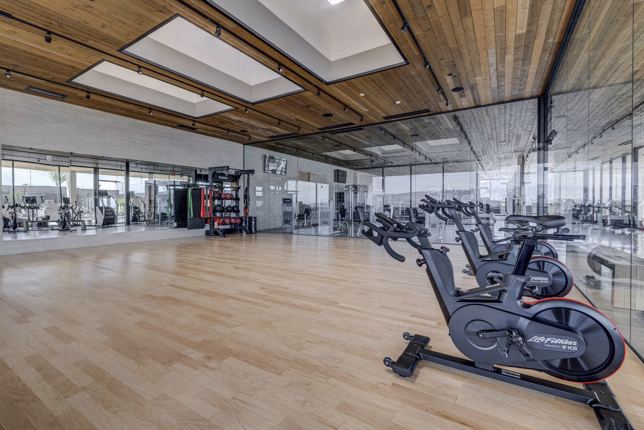 Fitness Center at Sanctuary Apartments