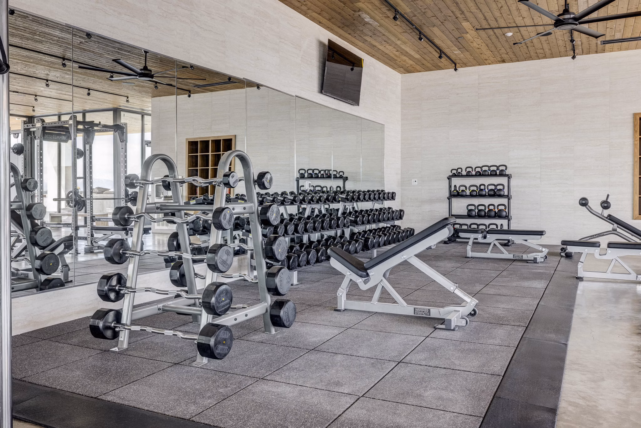 Fitness Center at Sanctuary Apartments