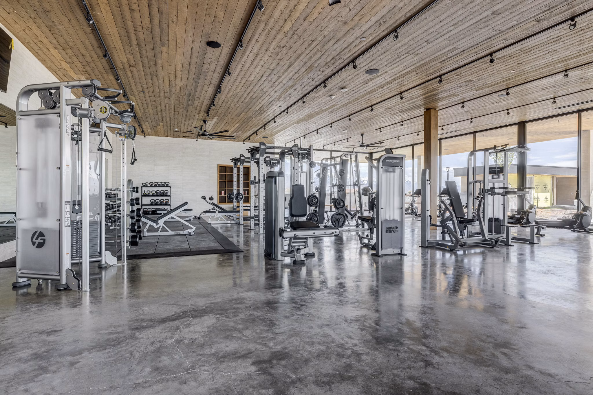 Fitness Center at Sanctuary Apartments