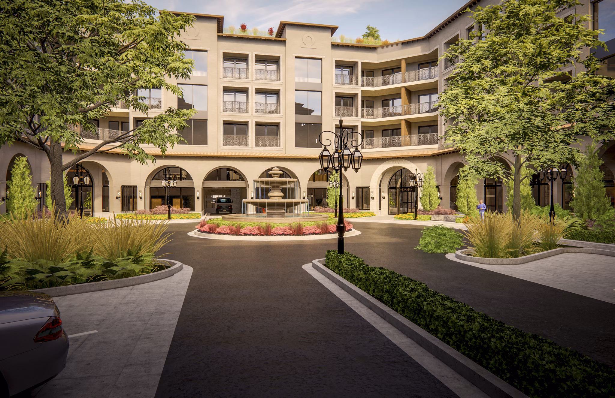 rendering for Sanctuary Apartments