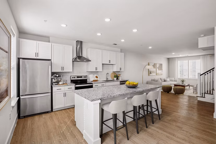 kitchen at Ainsworth Apartments