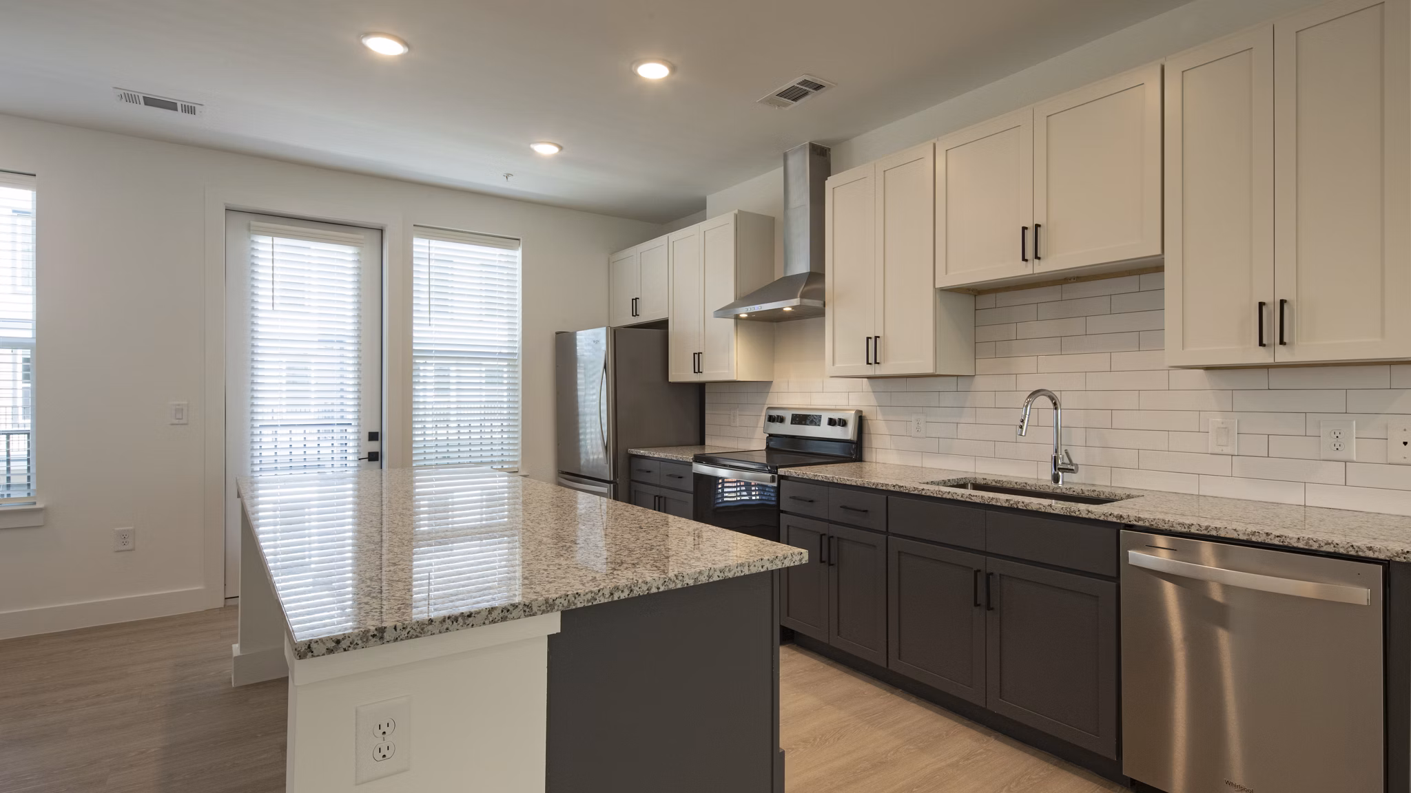 kitchen at Ainsworth Apartments