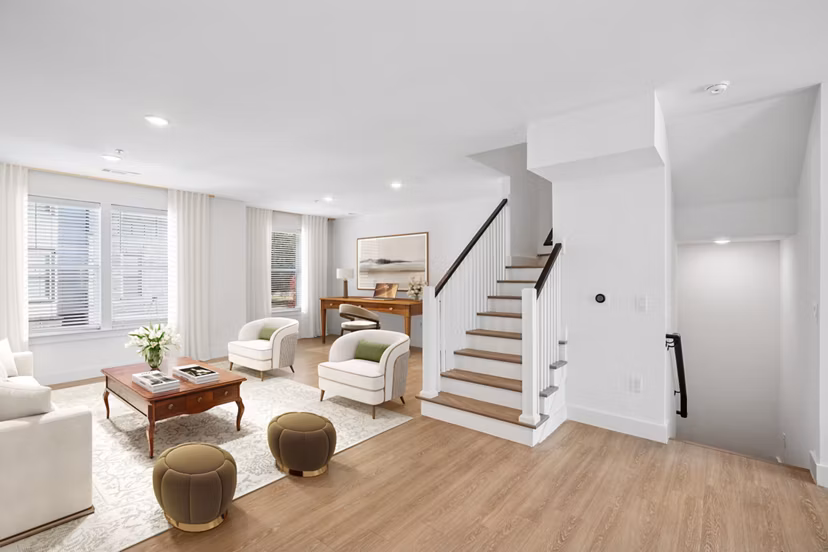 living room at Ainsworth Apartments