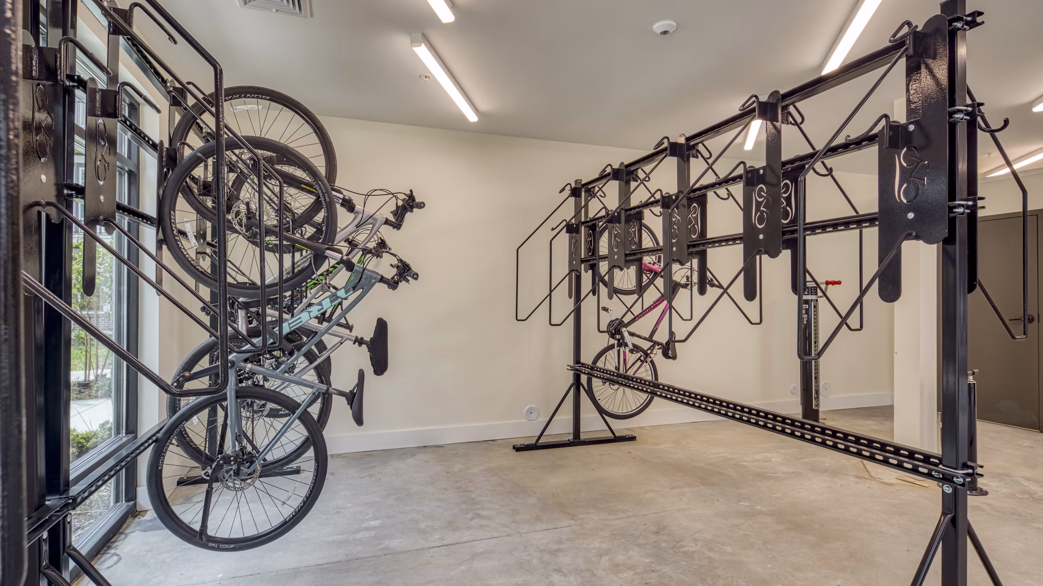 bike storage at Ainsworth Apartments