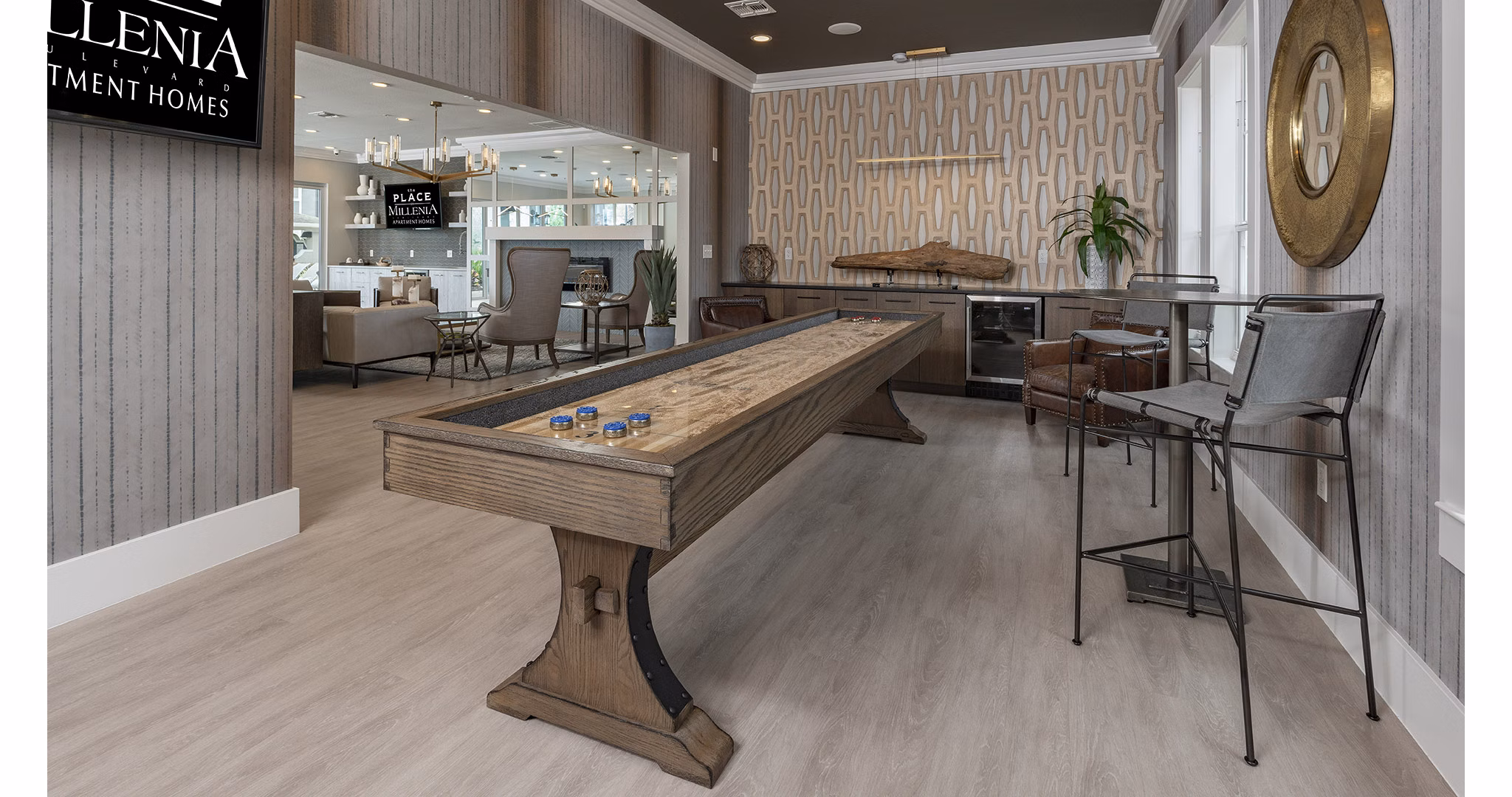 clubhouse at The Place on Millenia Apartments