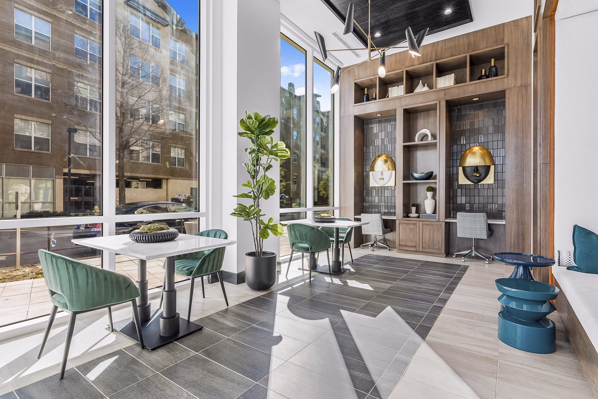 clubhouse at Ovation at Galatyn Park Apartments