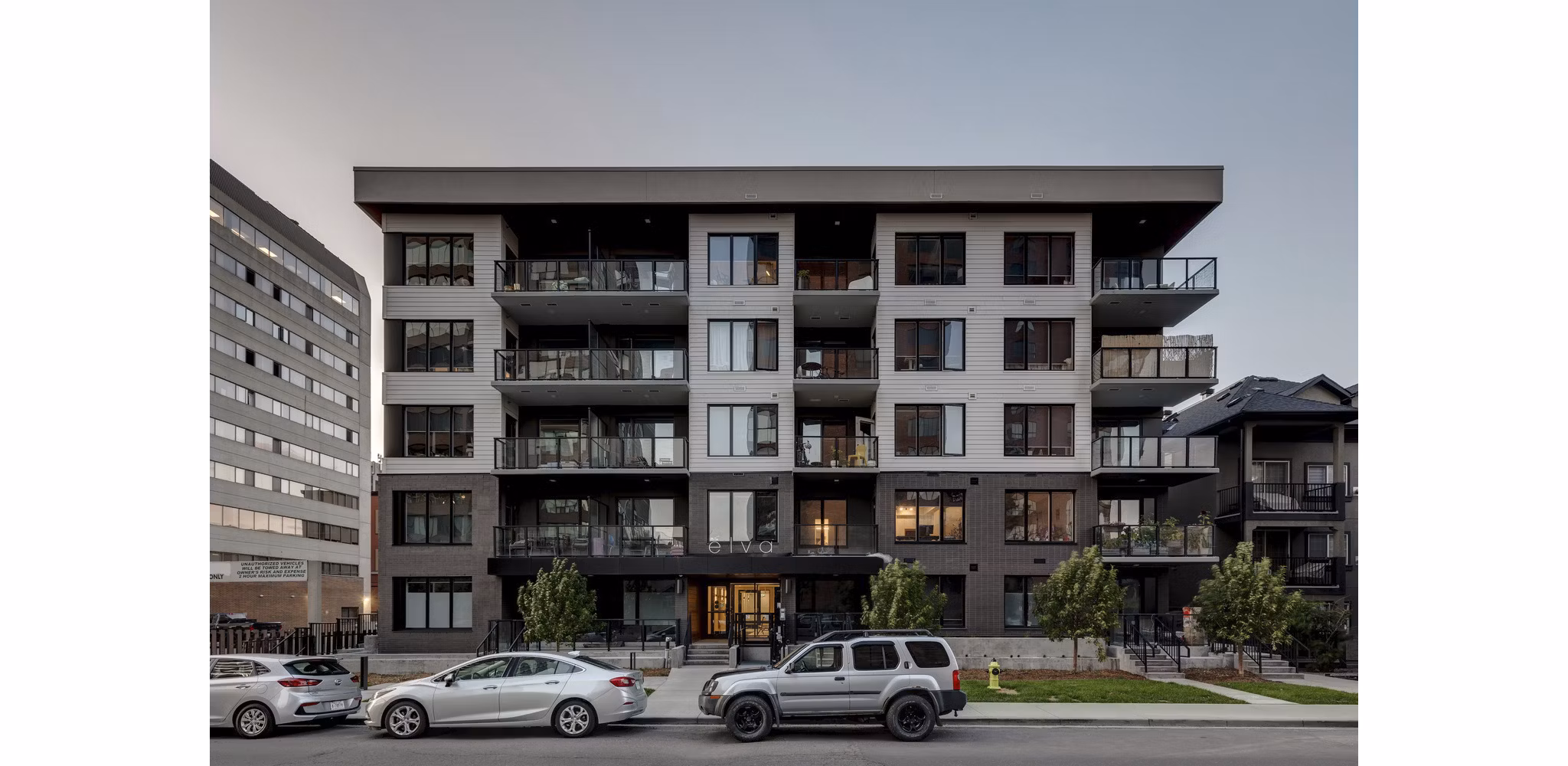 exterior at Elva Apartments