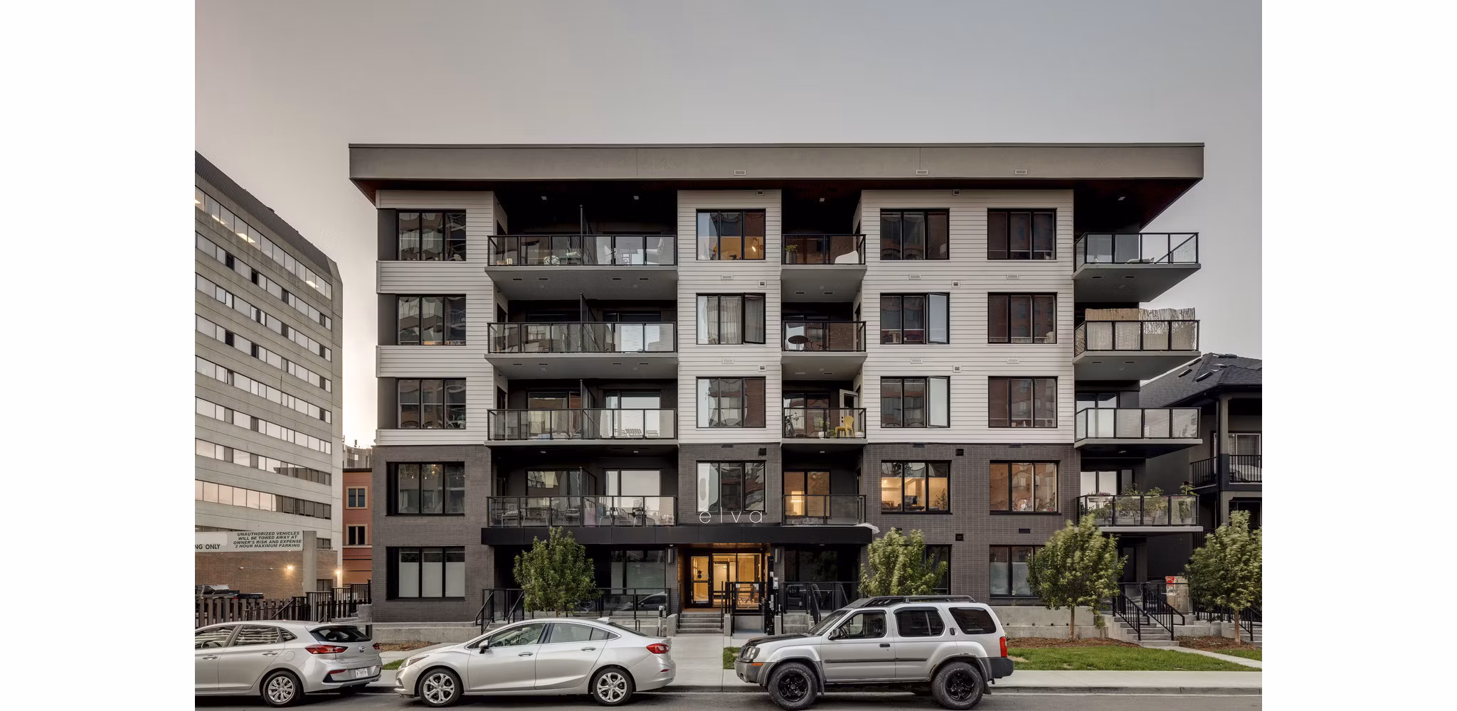 exterior at Elva Apartments