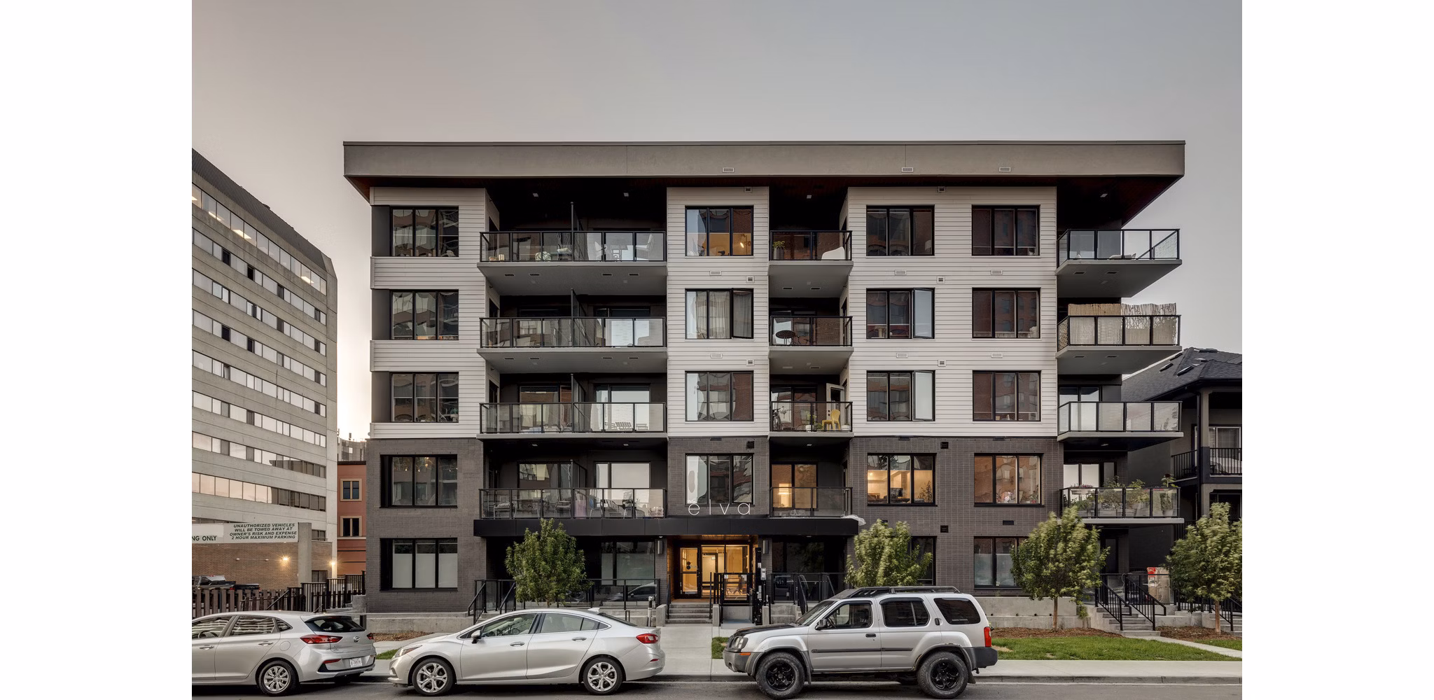 exterior at Elva Apartments