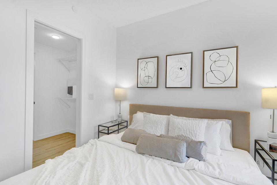 bedroom at Elva Apartments