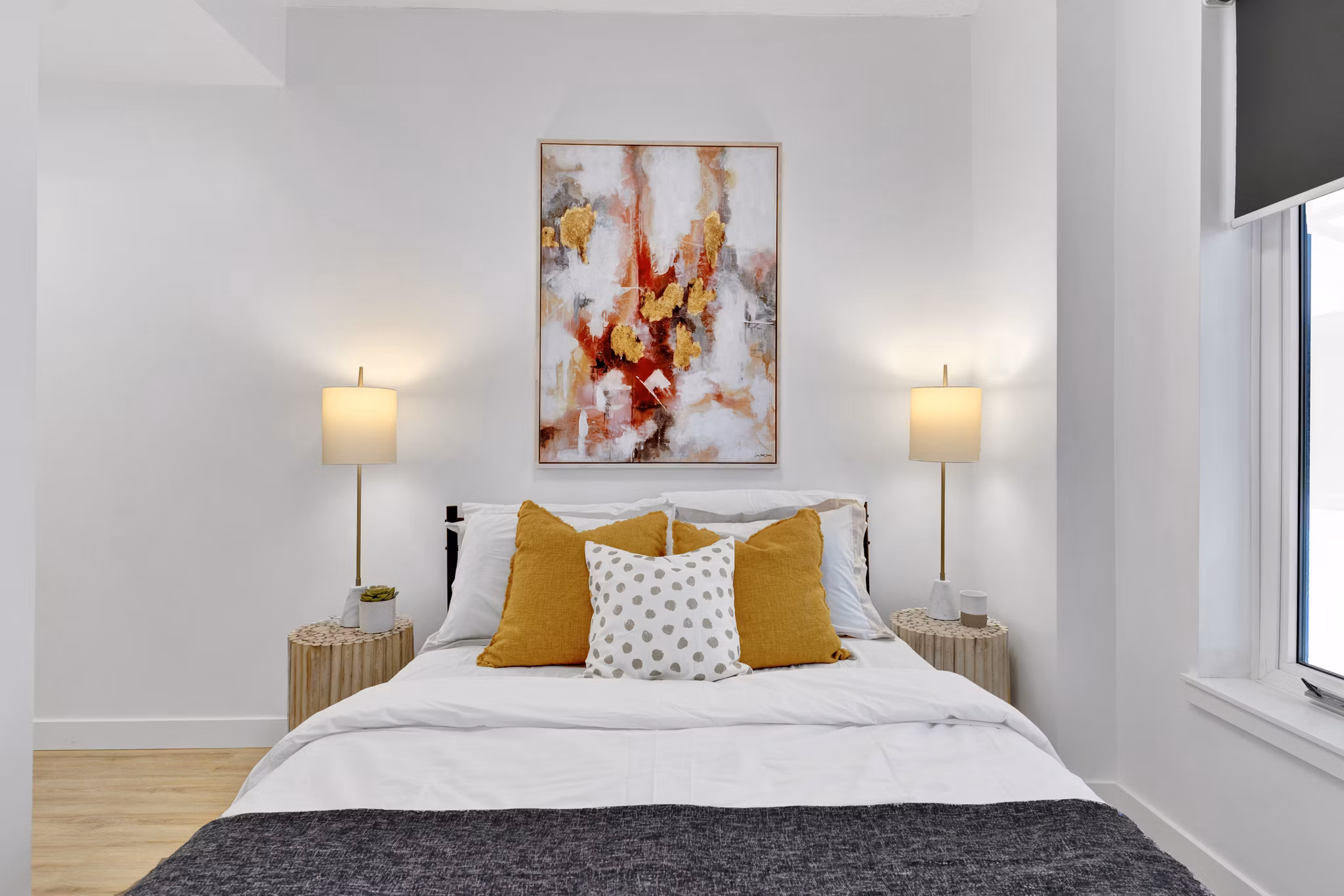 bedroom at Elva Apartments