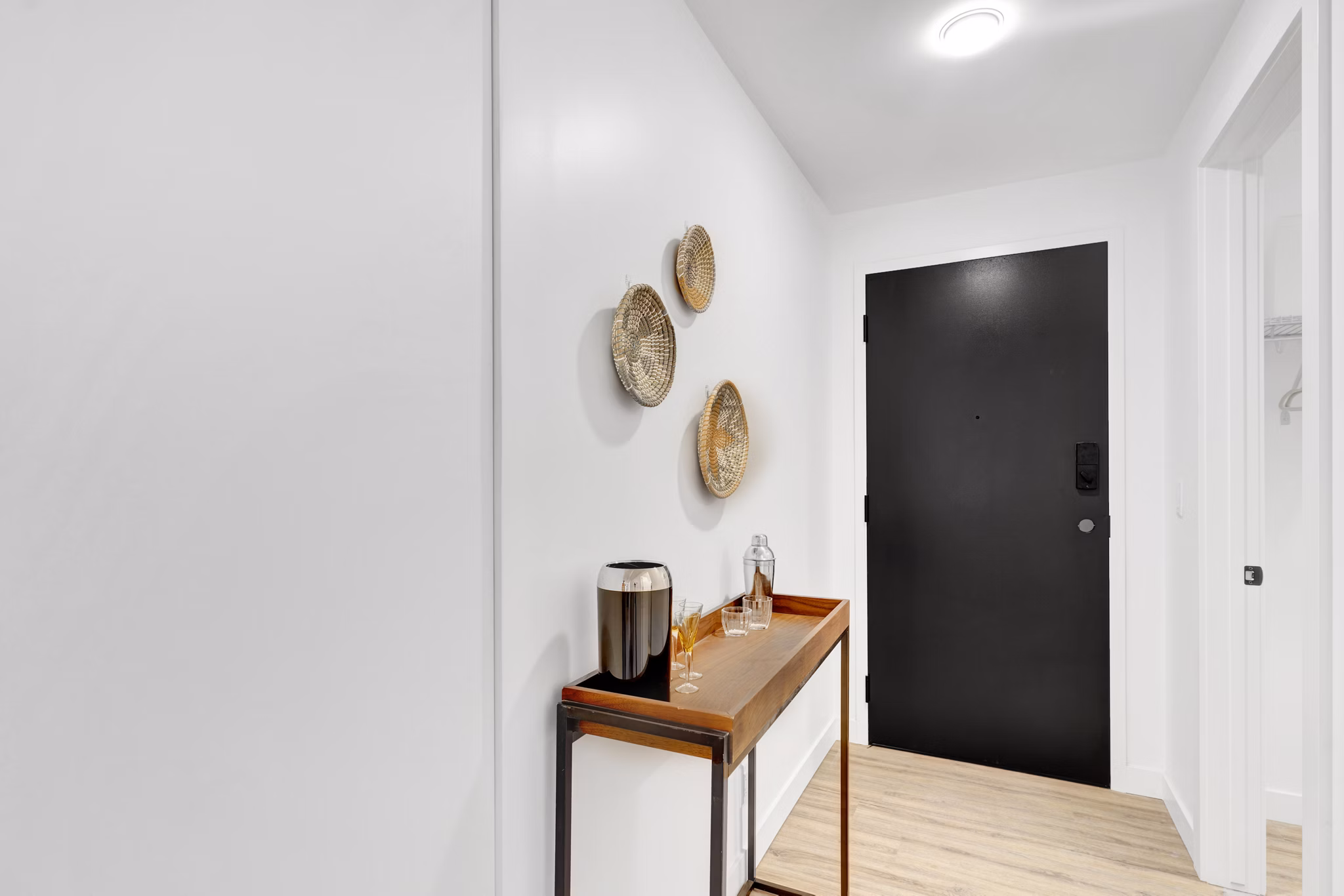 hallway at Elva Apartments