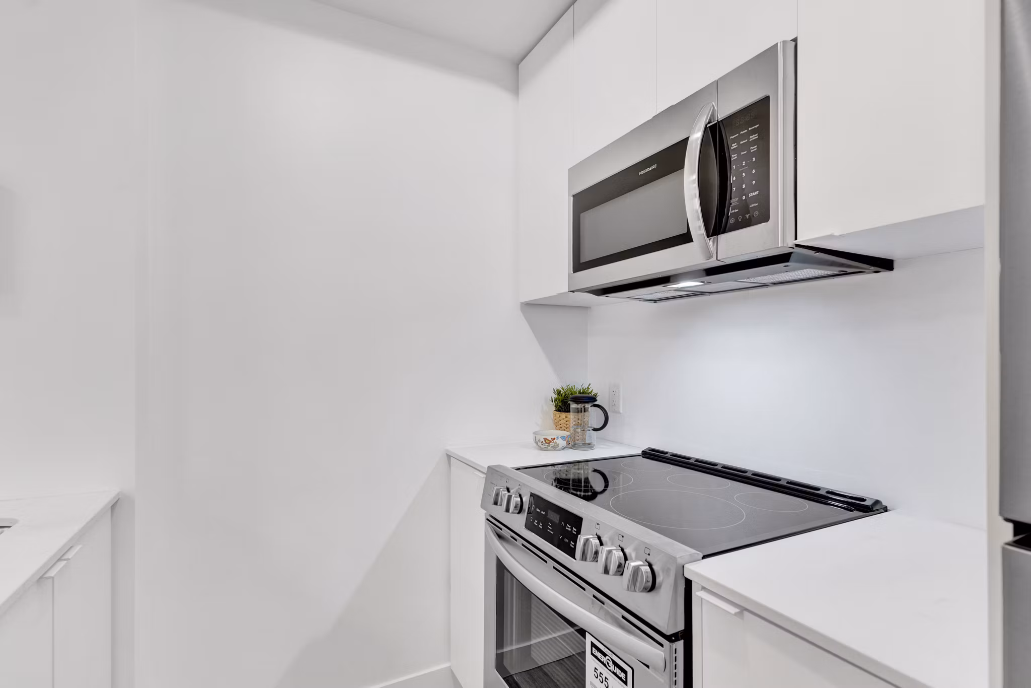 kitchen at Elva Apartments